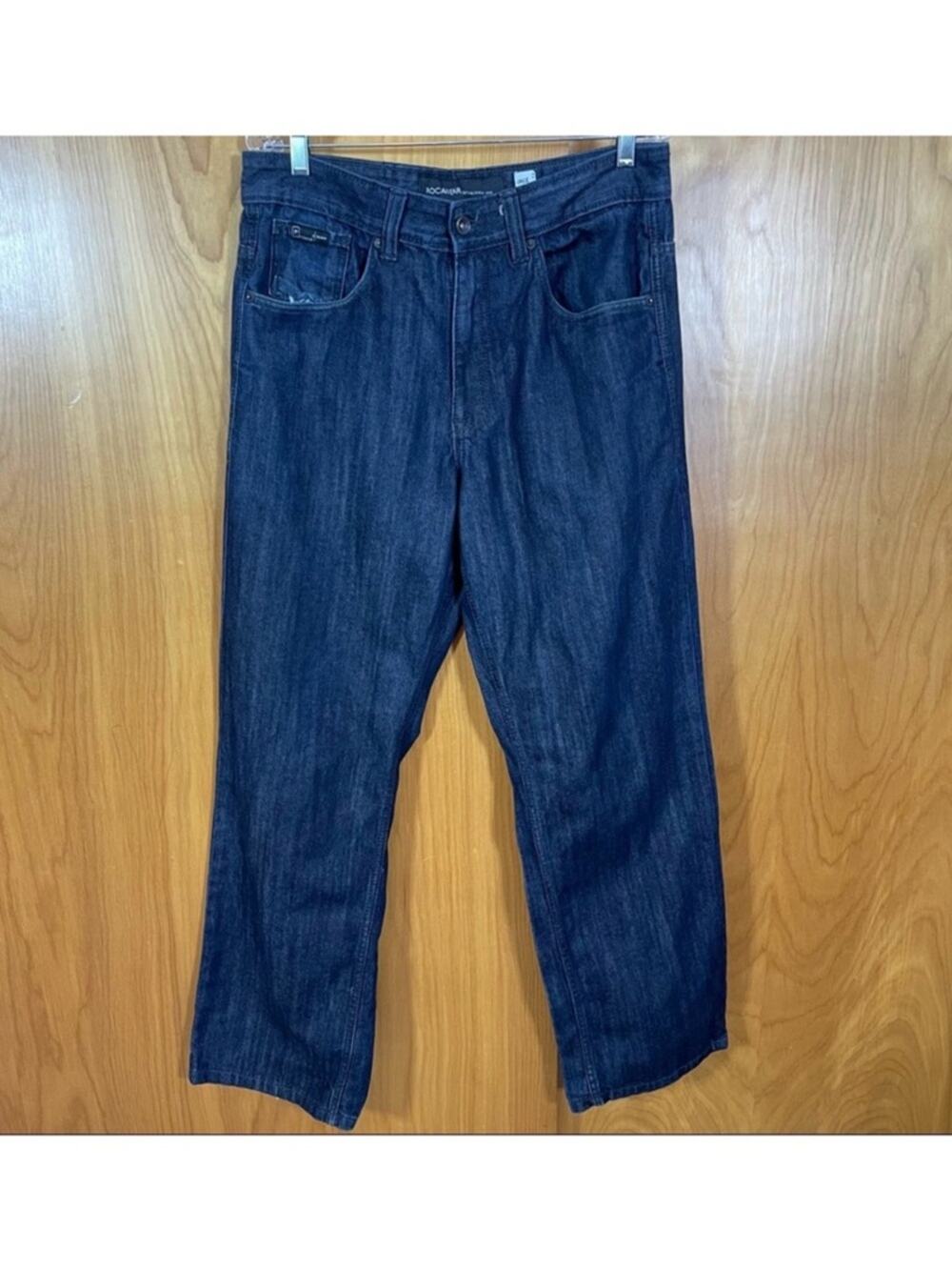 RocaWear Jeans, Original Fit, Waist Size 34. Dark Wash. Excellent condition!
